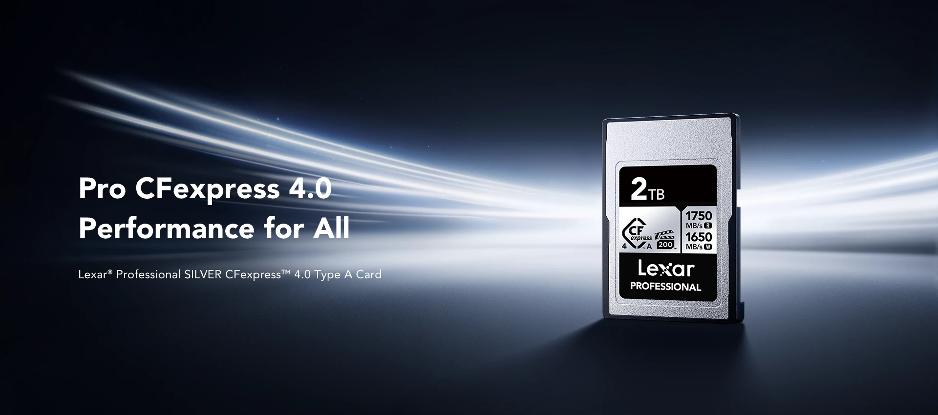 Lexar Professional SILVER CFexpress 4.0 Type A Card | Lexar Global